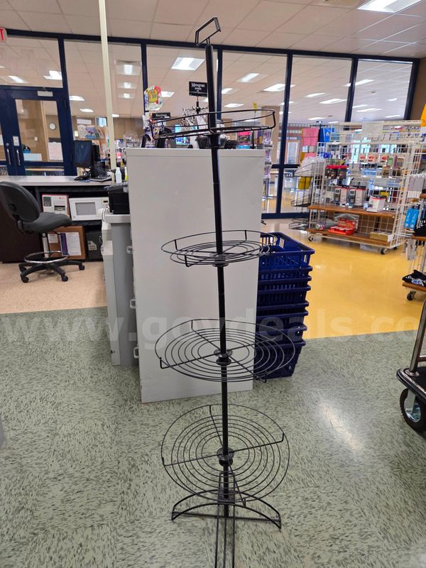 Round 4-Tier Tower Display