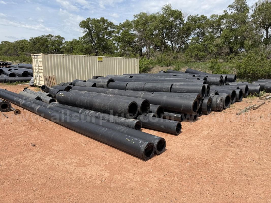 Pipe, HDPE, 6in to 30in Diameter, DR11, 50ft to 1ft In Length, Unused, 1 Lot