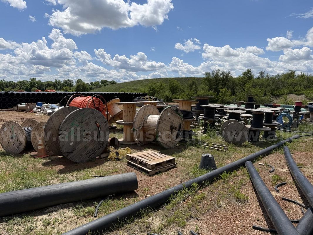 Cable, Medium Voltage, 600V/1000V, 250KCMIL to 16AWG, Partial Reels, Unused, Approx Qty 74 Reels