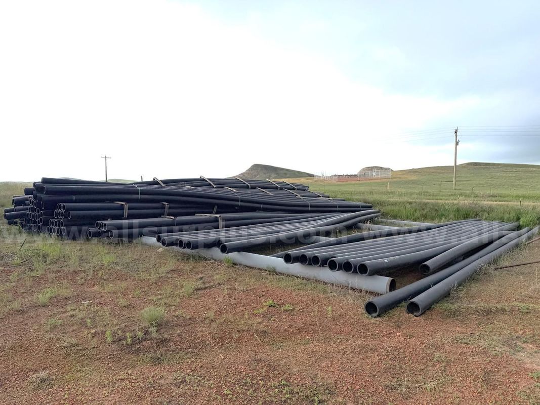 Pipe, HDPE, 8in SDR 11, 4710 Pipe, ASTM F2619 Energy, Unused, Qty 8,600ft, 172jts