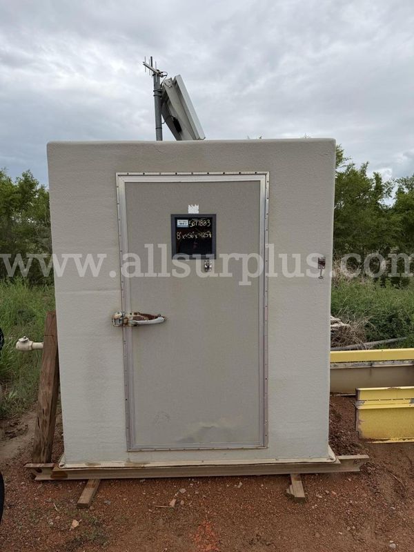Meter Run Skid, Insulated Shed, 2in 150# WCB, TMCo SureShot, and ABB Total Flow, Unused, Qty 1