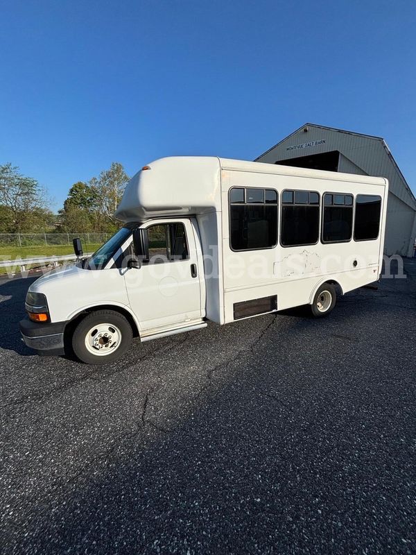 2017 Chevrolet Express 3500 6 passenger wheelchair bus