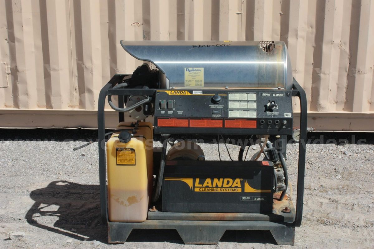 MSTS FY26-082: Landa SEHW 6-3500 Pressure Washer