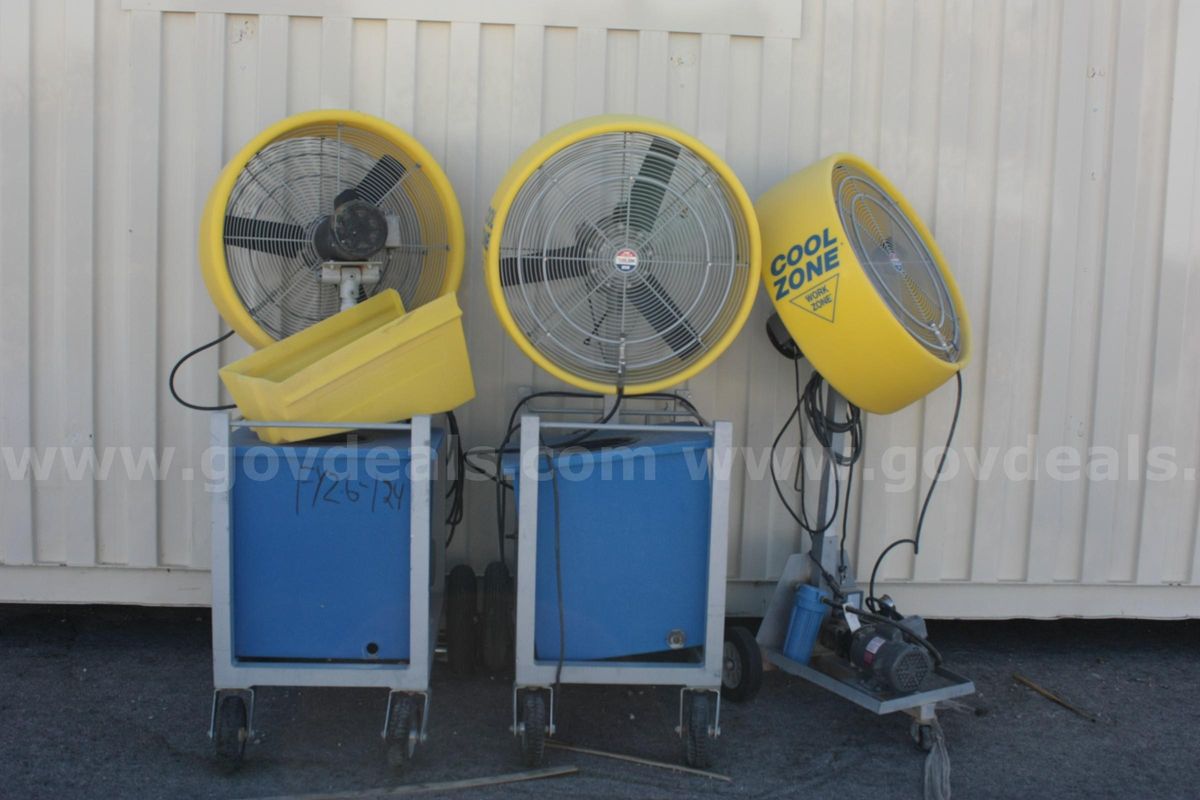 MSTS FY26-124: (3) Cool Zone Cooling Fans
