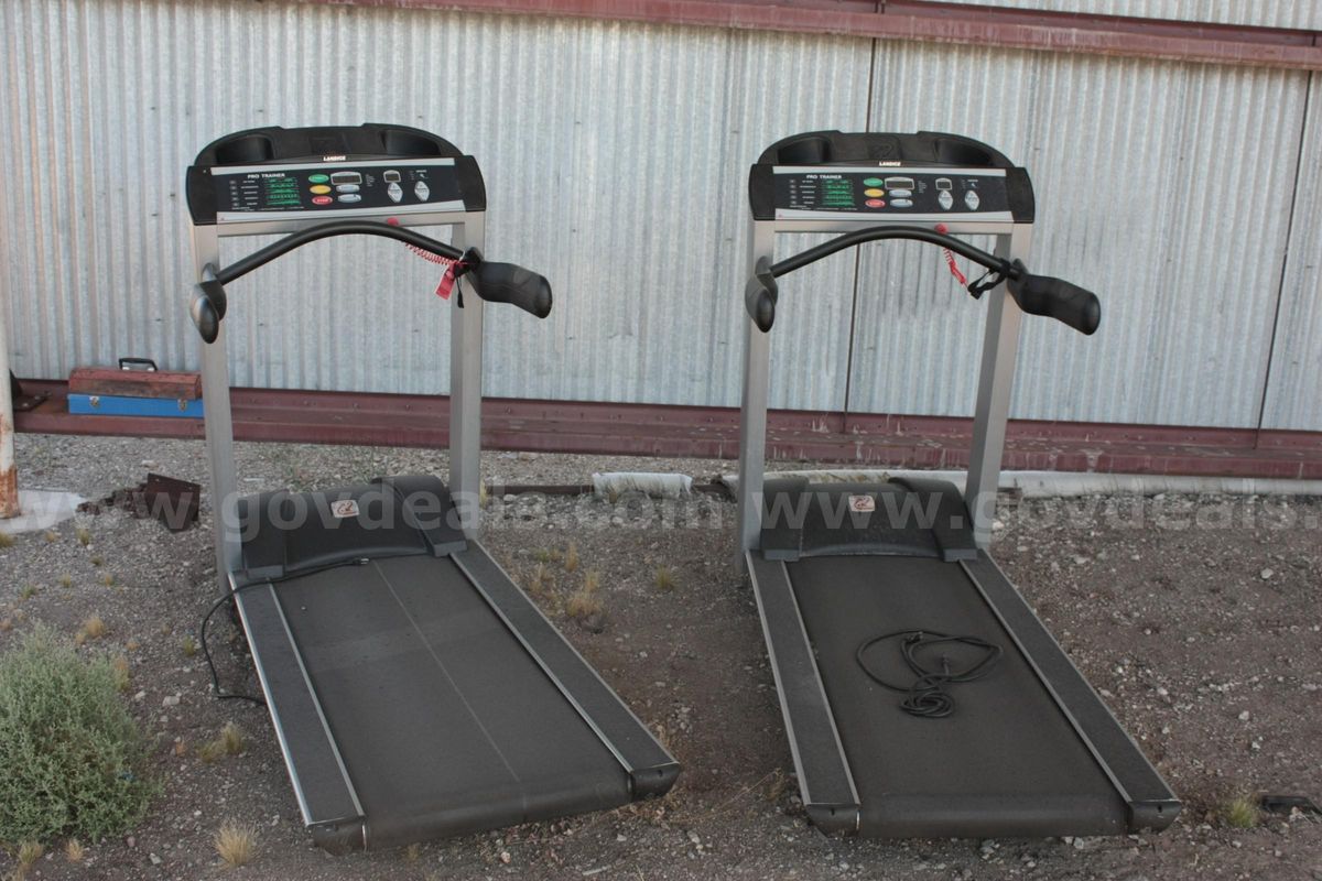 MSTS FY26-125: (2) Landice L9 Treadmills