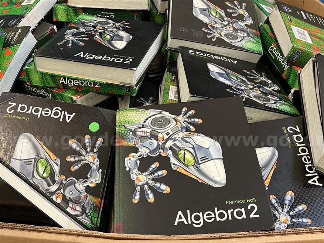 Algebra Textbooks Lot A-979