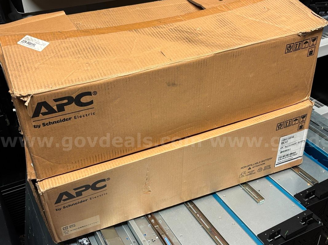 Two (New) APC Replacement Battery Power UPS