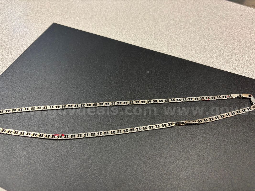 Gray Metal Necklace