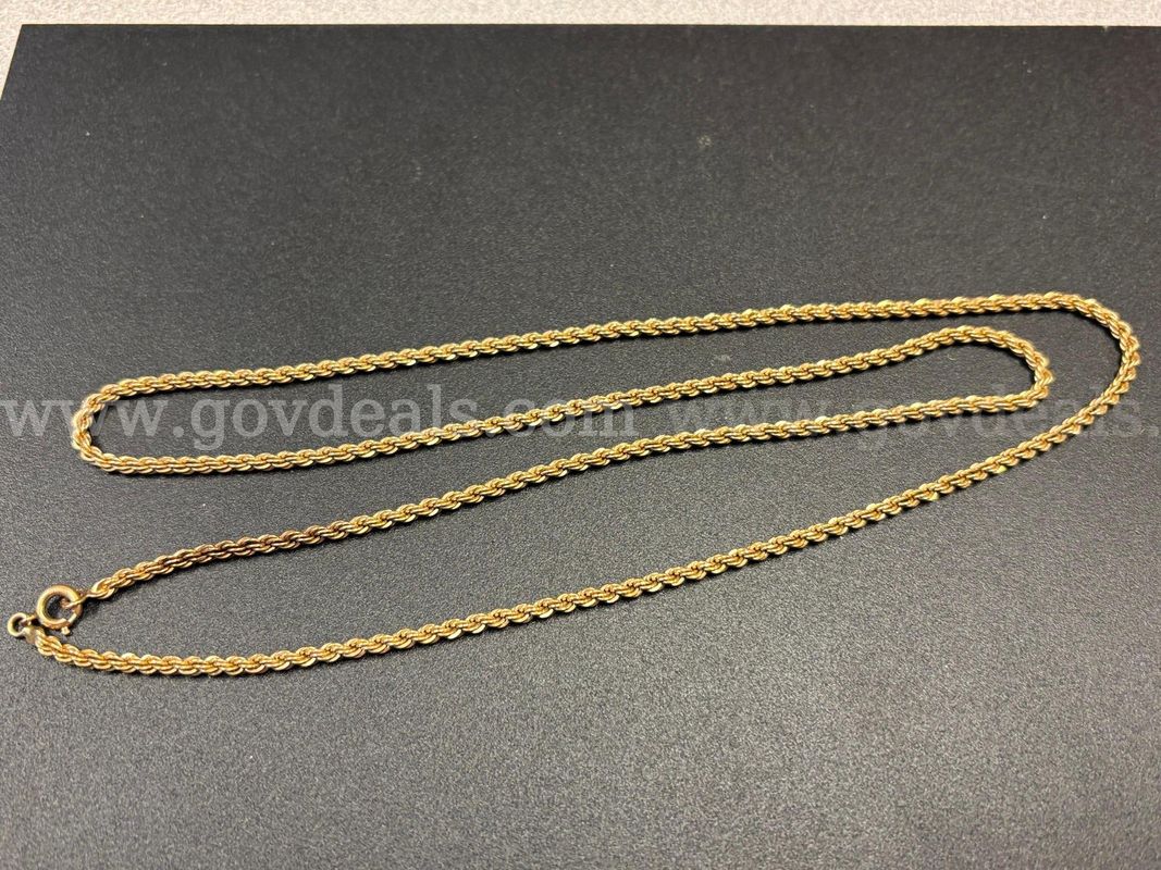 Yellow Gold Filled Necklace