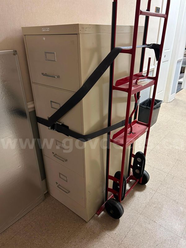 4 Drawer Letter Sized Metal File Cabinet