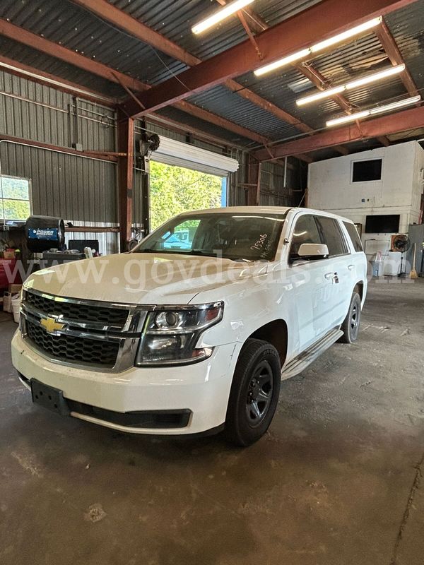 White 2017 Chevrolet Tahoe