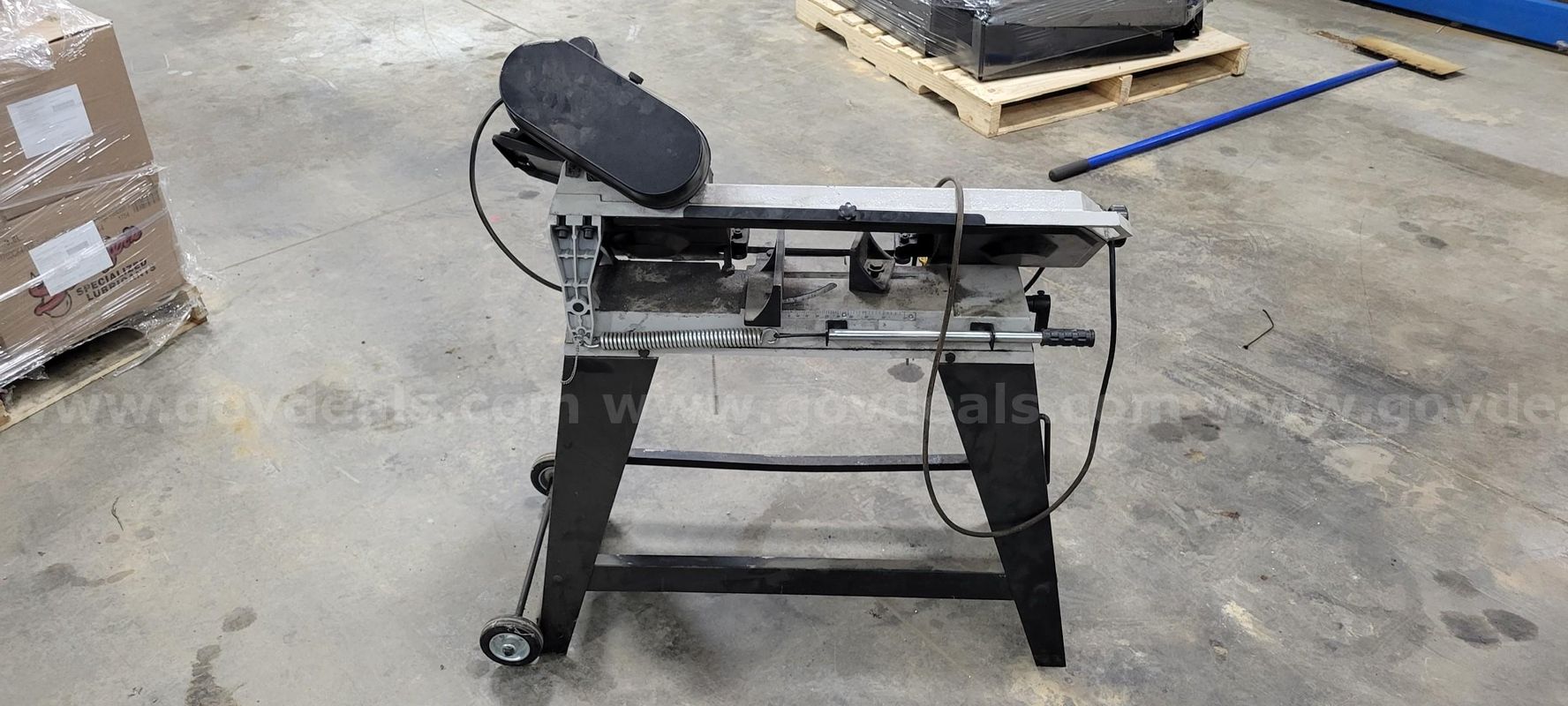 Band Saw With Bad Transmission.