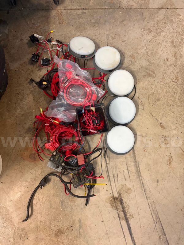 Police, Firetruck consoles and overhead dome lights, ect wiring