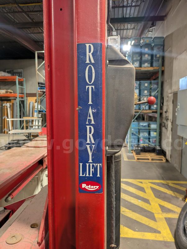 Rotary lift 8000 LBS