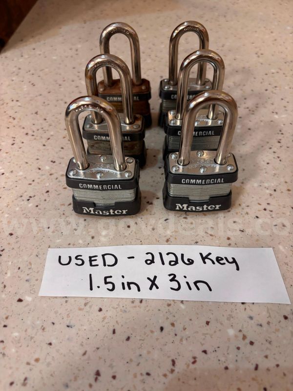 79 Used Commercial Master Locks