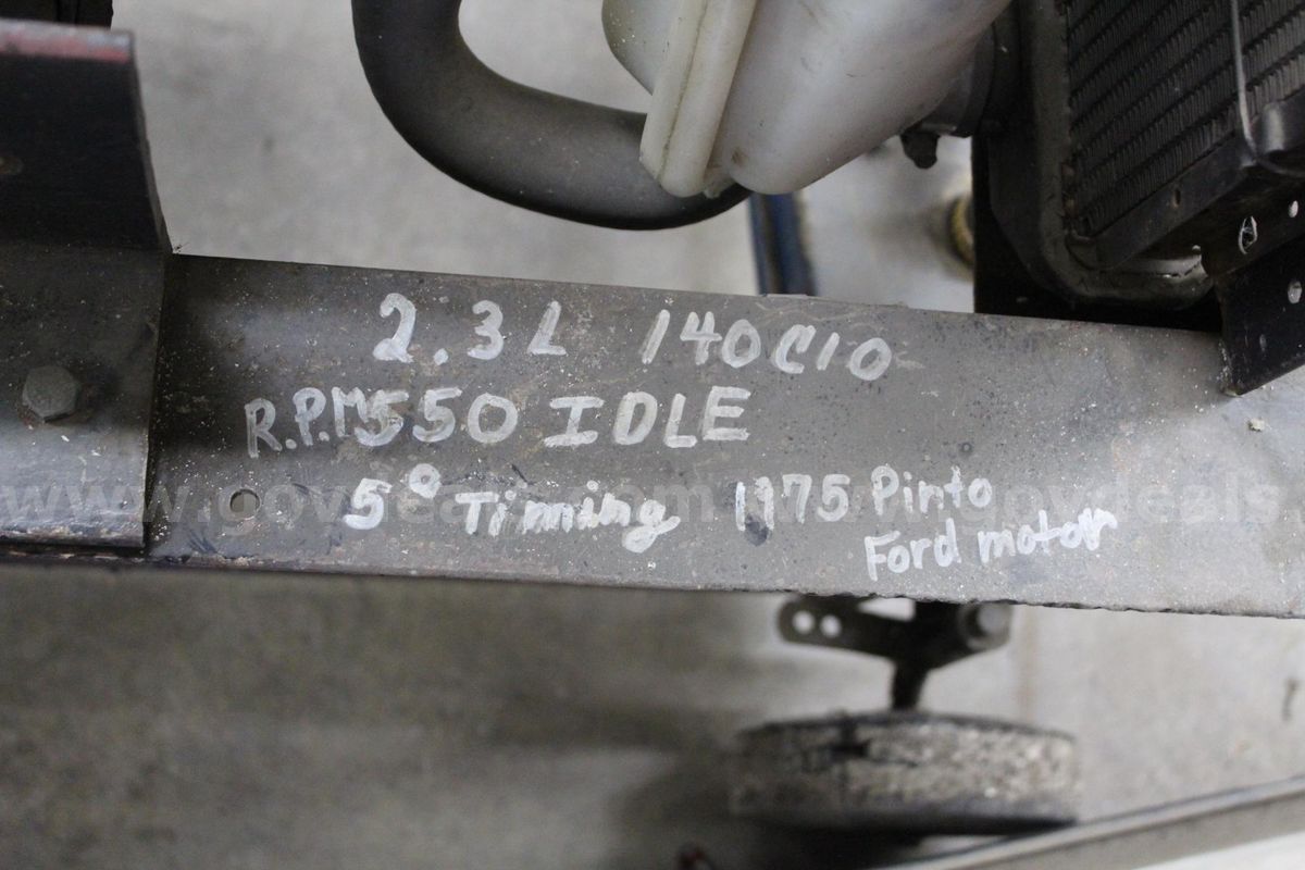 1975 Ford Pinto Motor on Stand