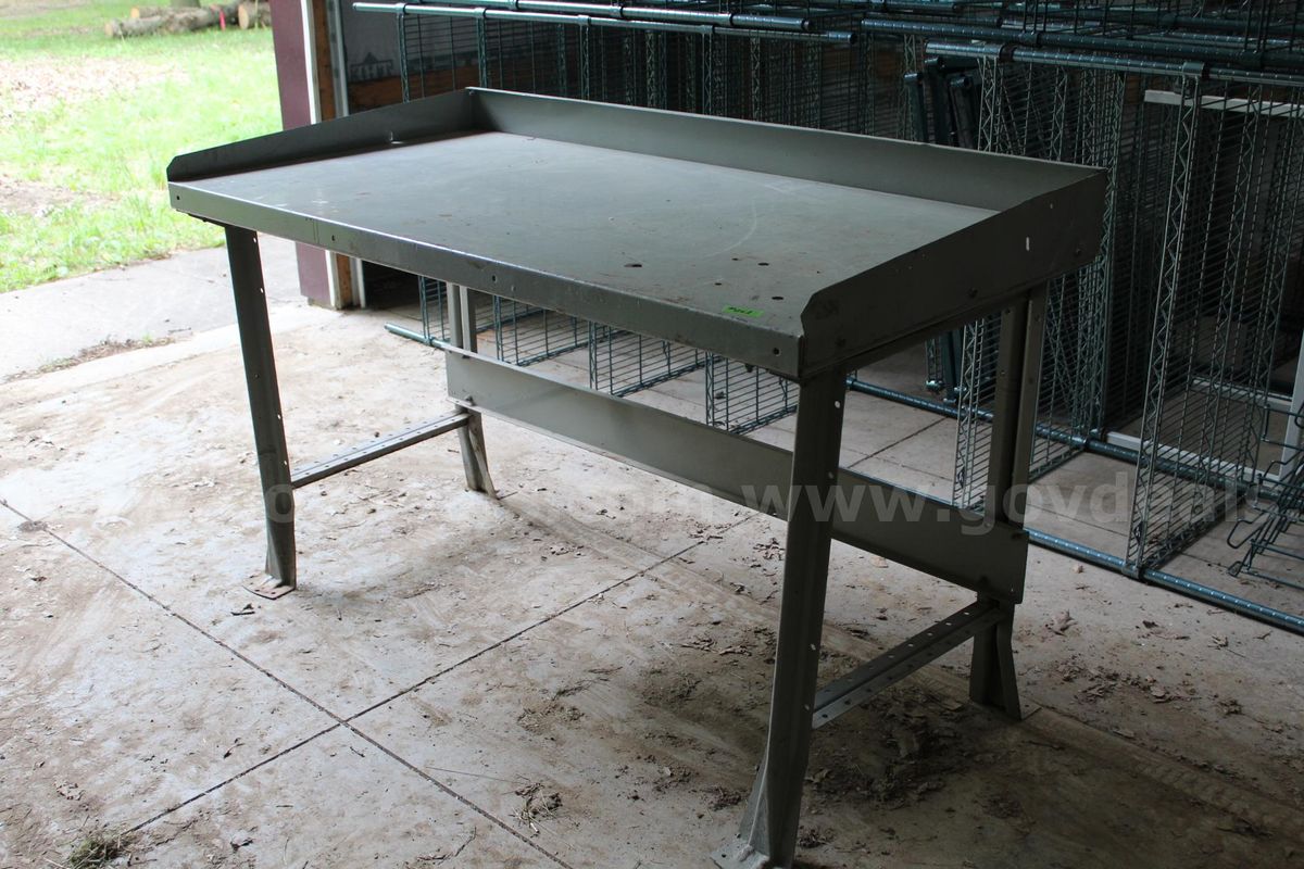 Steel workbench