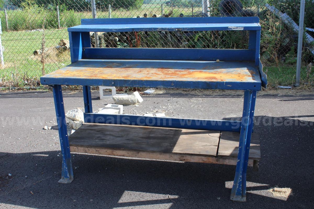 Steel workbench