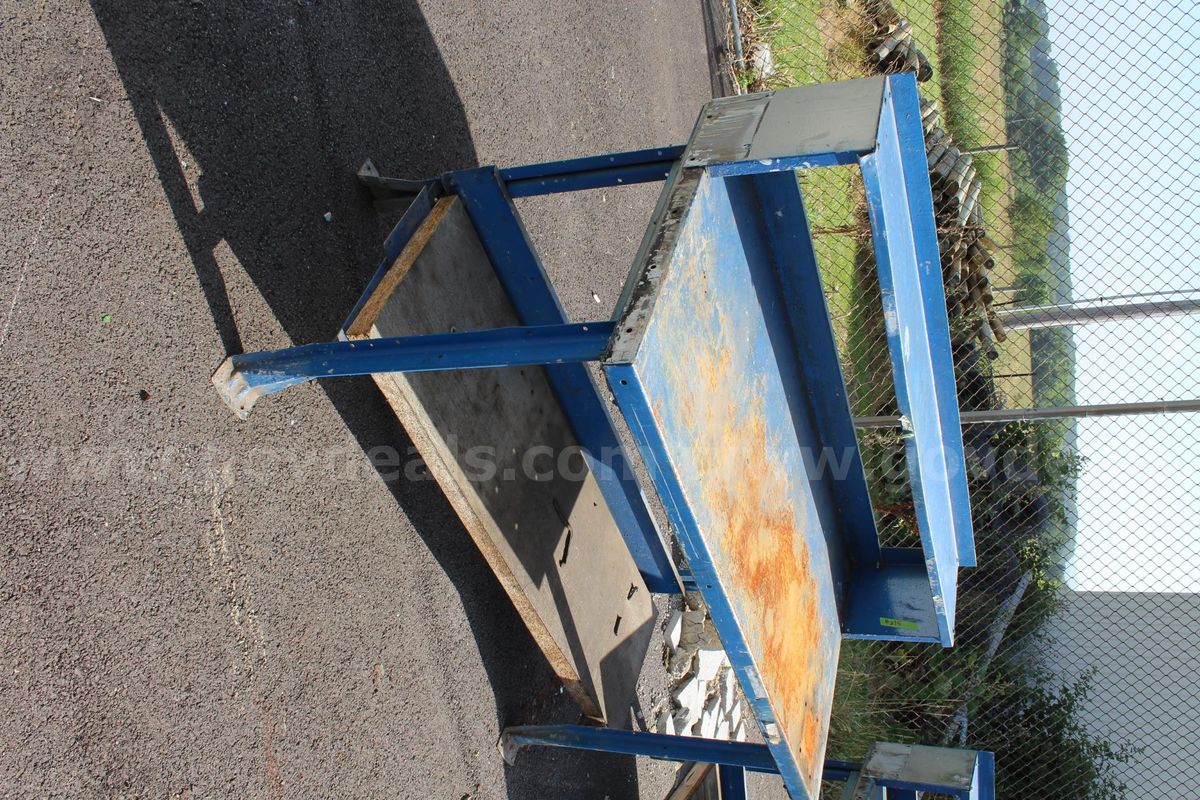 Steel workbench