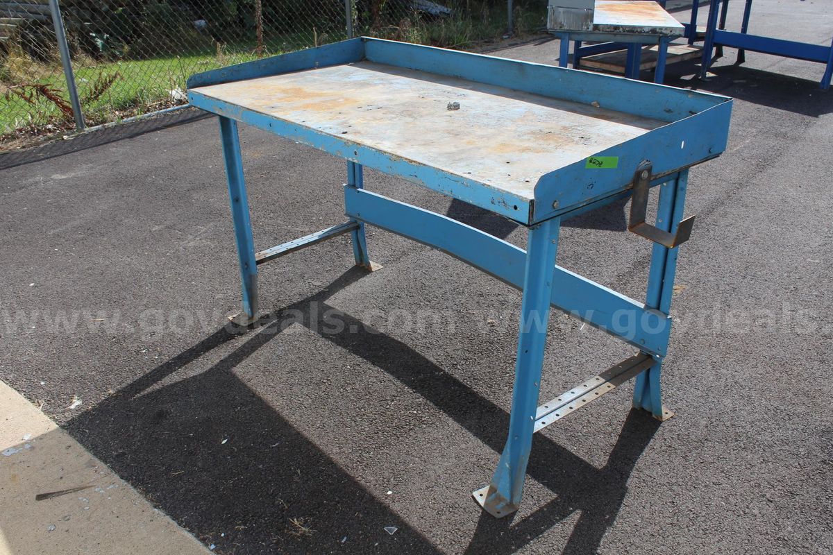 Steel workbench