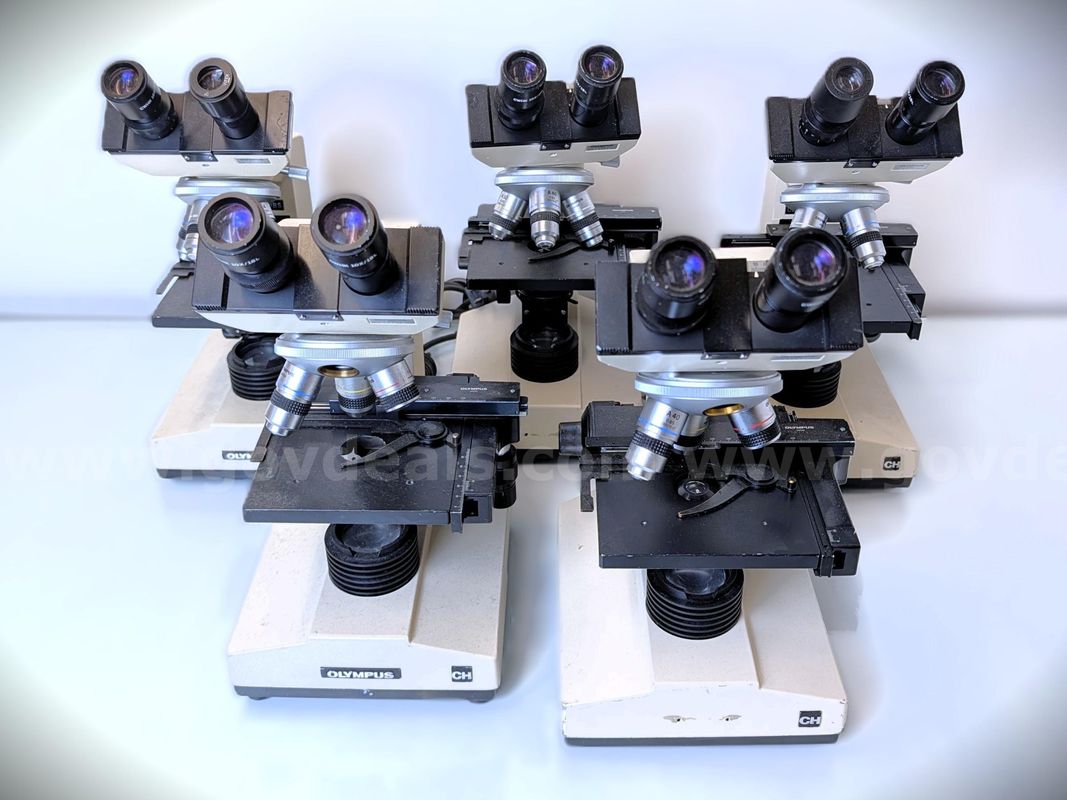 Lot of Olympus Optical Microscopes