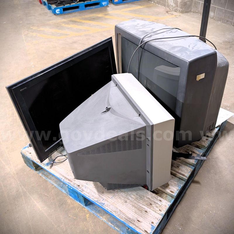 Lot of Scrap TVs
