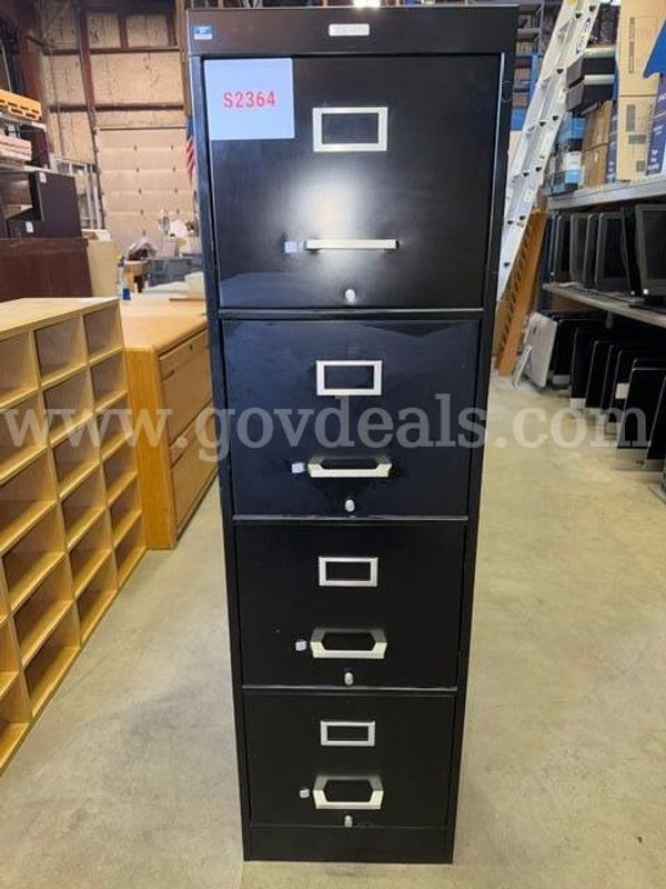 Black Filing Cabinet