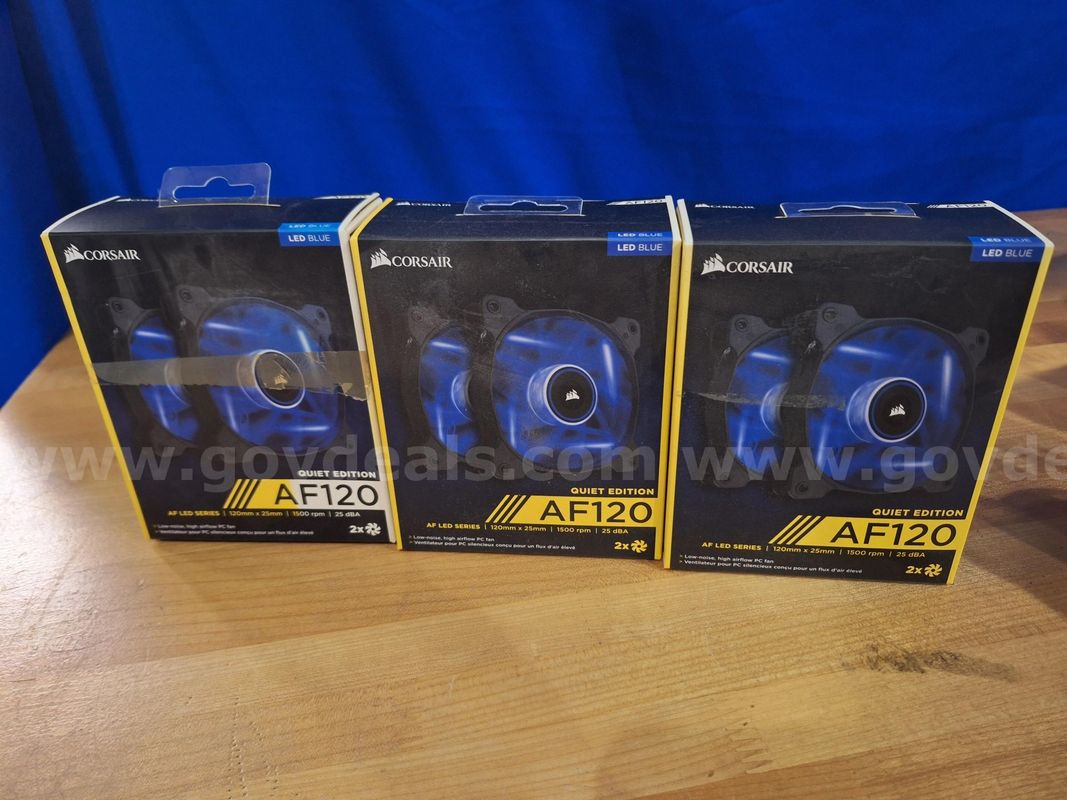 Corsair AF120 PC Fan, Lot of 3