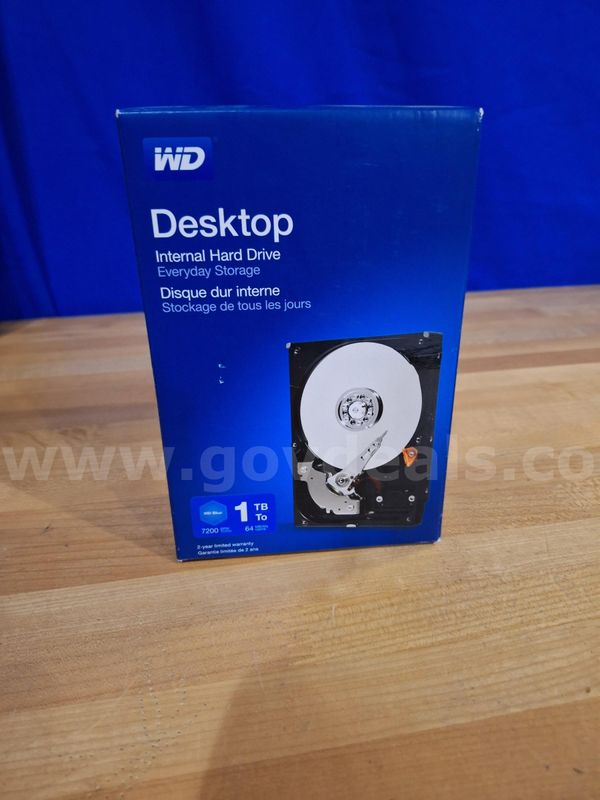 WD Desktop 1 TB Internal Hard Drive