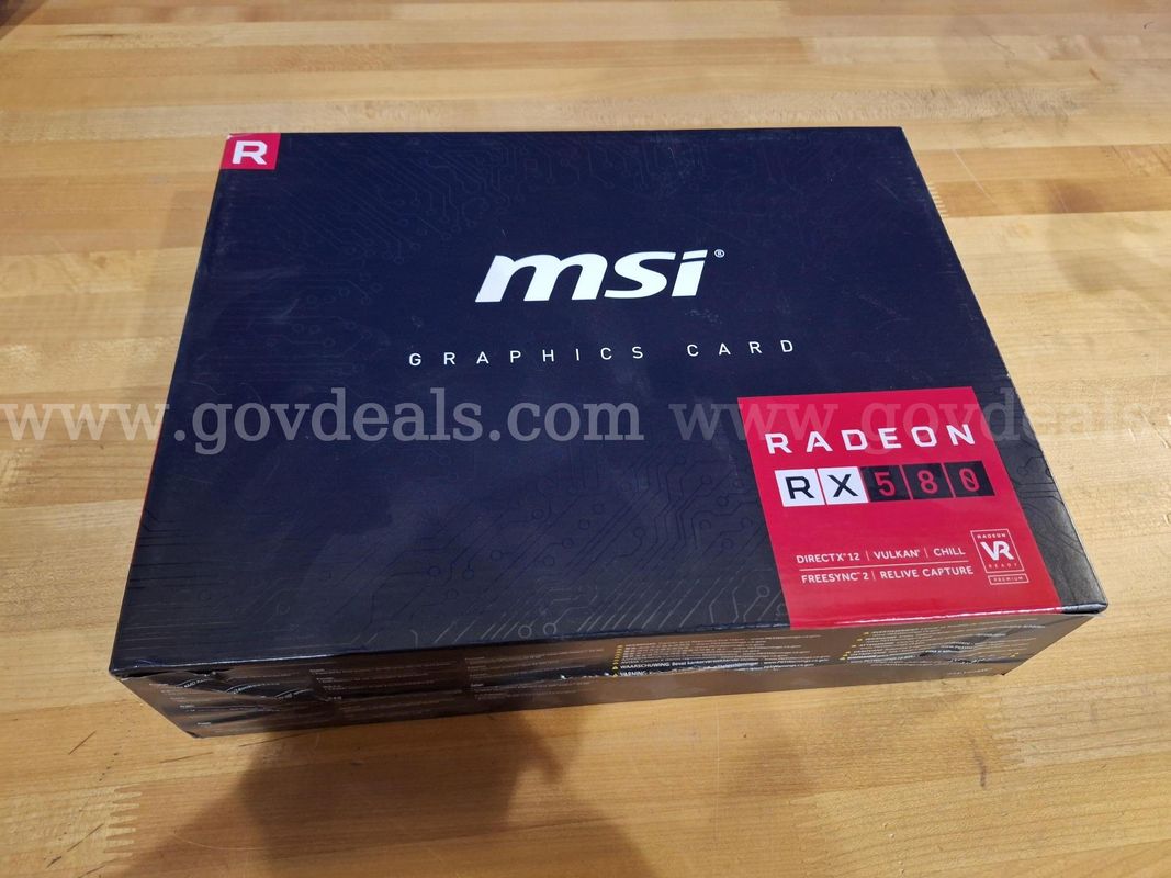 MSI Radeon RX 580 8GB GDDR5 GPU