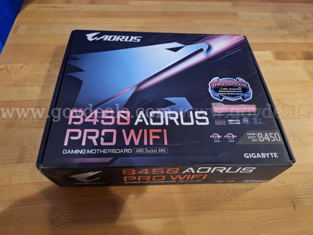 Gigabyte AORUS B450 Pro Wifi Mother Board