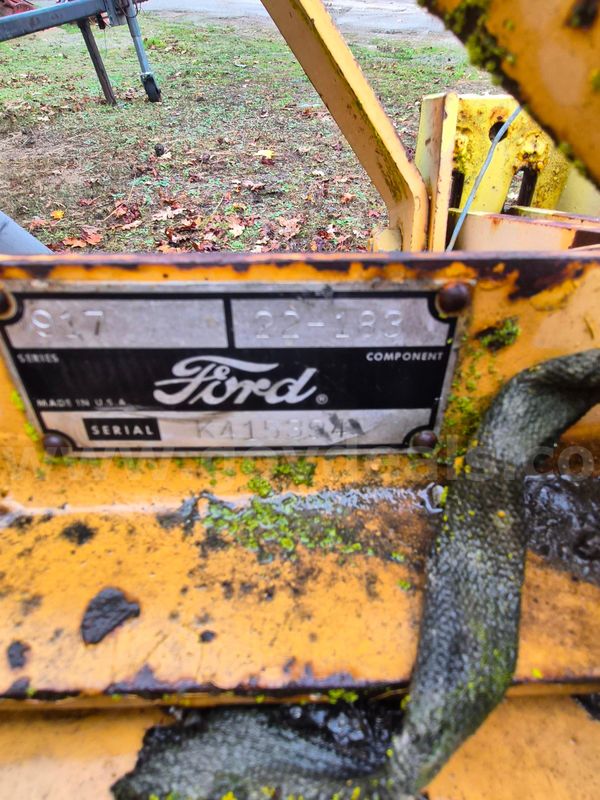 Ford flail mower implement