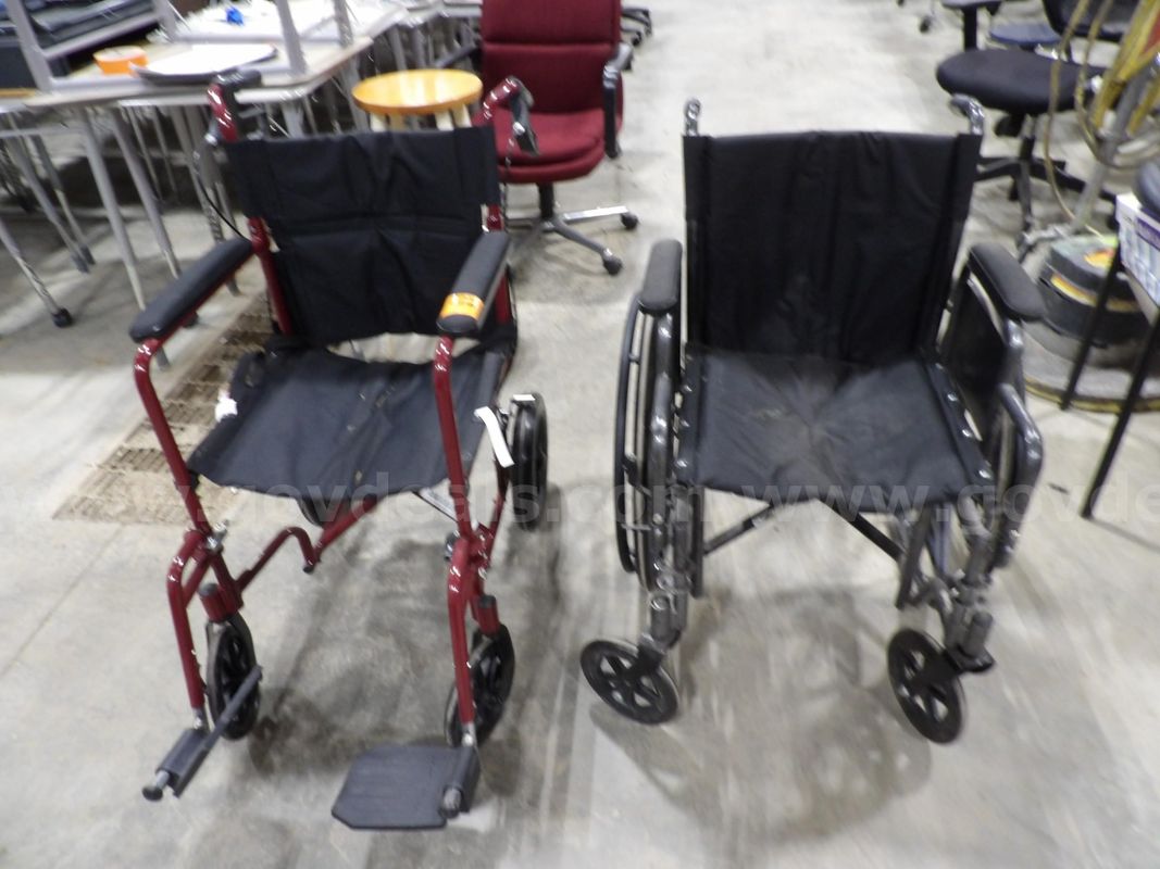 Two Wheelchairs