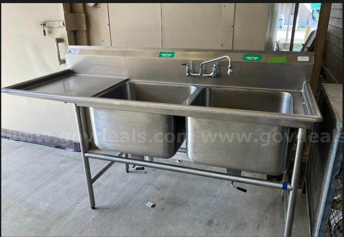 Two - Stainless Steel Sinks