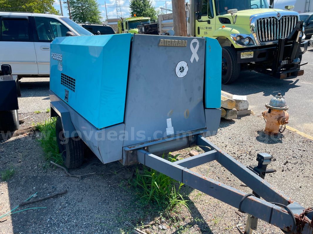 Airman Portable Tow Behind Compressor