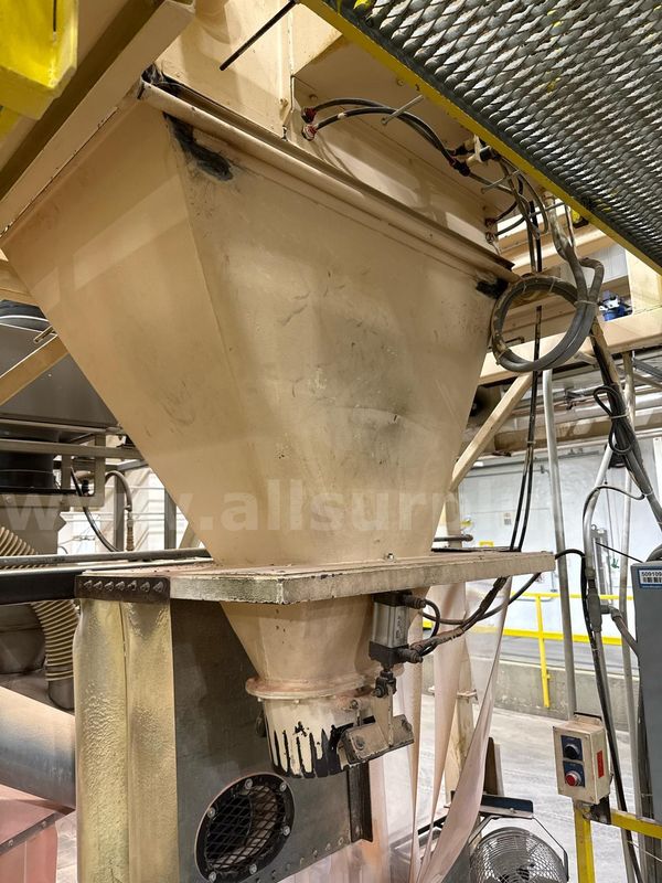 Industrial Bulk Bag Filler with touchscreen HMI