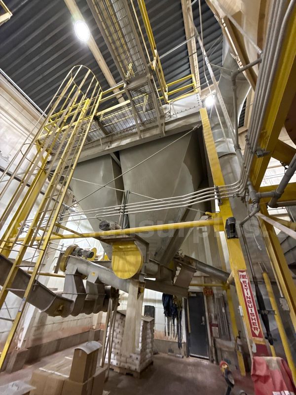 Bin 1-4 (4) Compartment Steel Hopper System