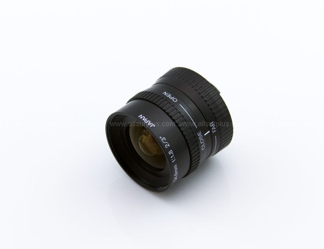 6pcs of Lens - 2/3" Fixed Focal Length, Manual Iris, 4.8mm F1.9 C-Mount