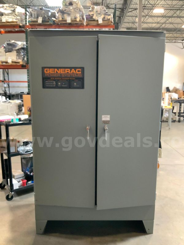 Generac Transfer Switch GTS Power Systems Grey Cabinet