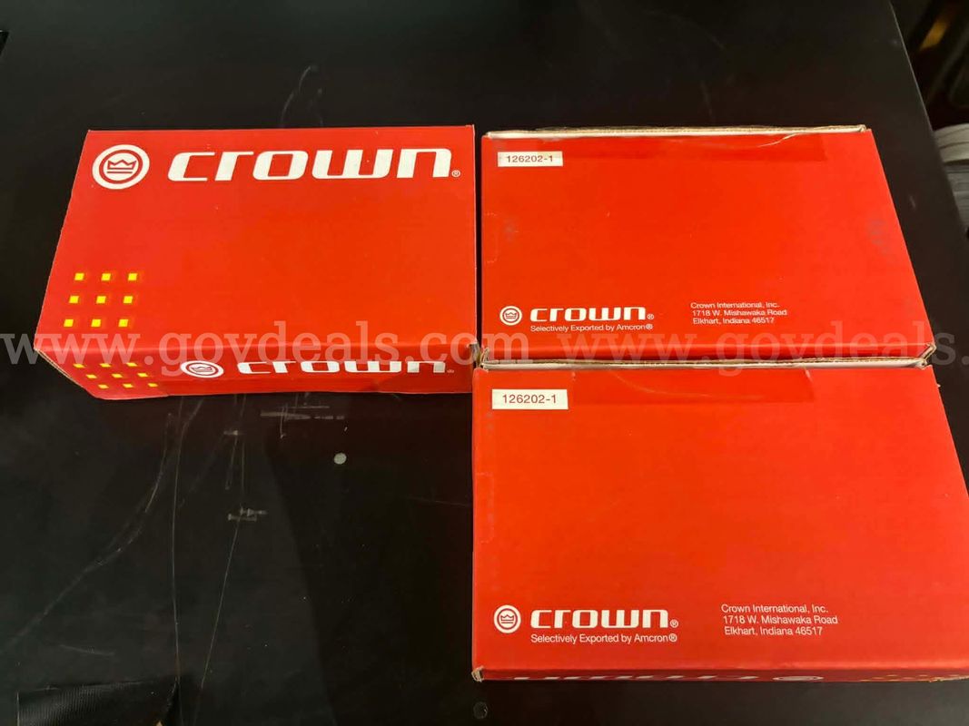 3x Crown VCAP Remote Volume Control Panel