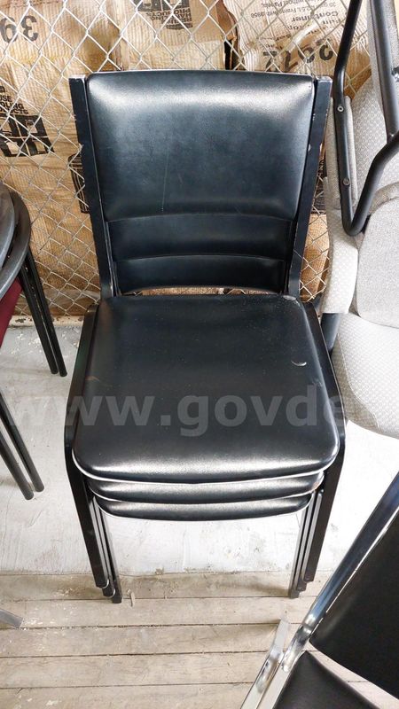 8x Black Chairs
