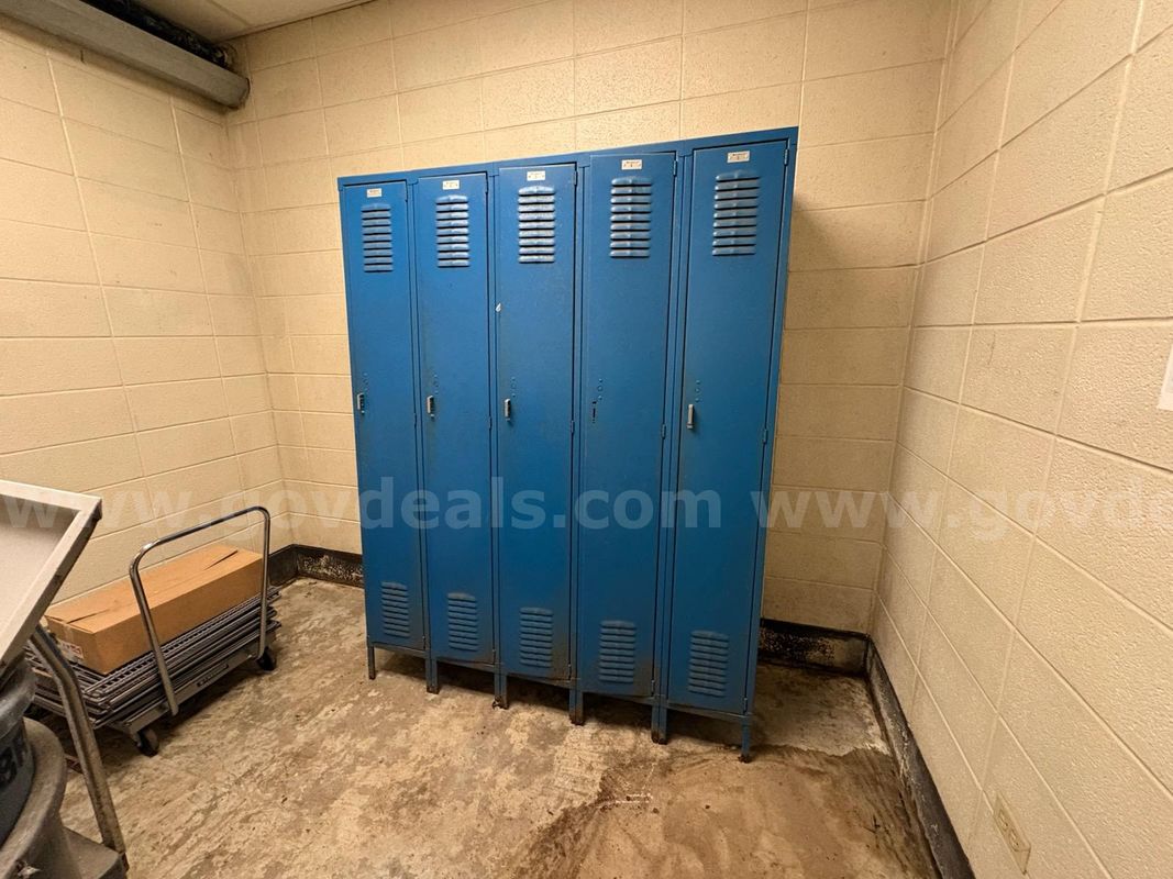 Blue Lockers 78" H x 60"W x 15"D