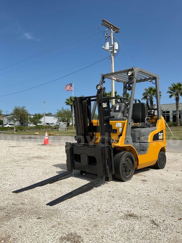 Cat Forklift Model C4000; Lp Powered