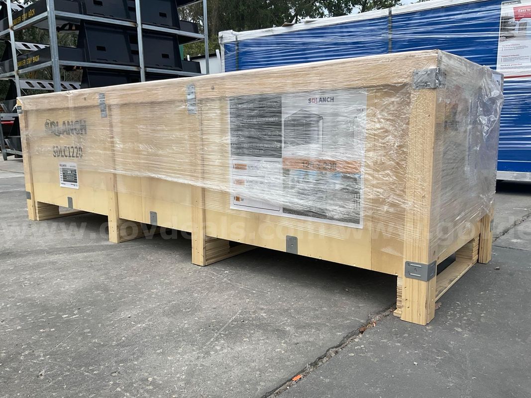 Unused 2026 Sdlanch High-End Carport Model Sdlc1220; 12 Ft X 20 Ft