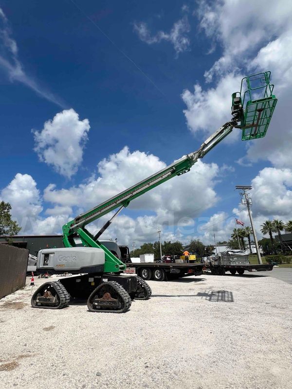 2016 Genie Rough Terrine Boom Lift Model S-65trax; Diesel