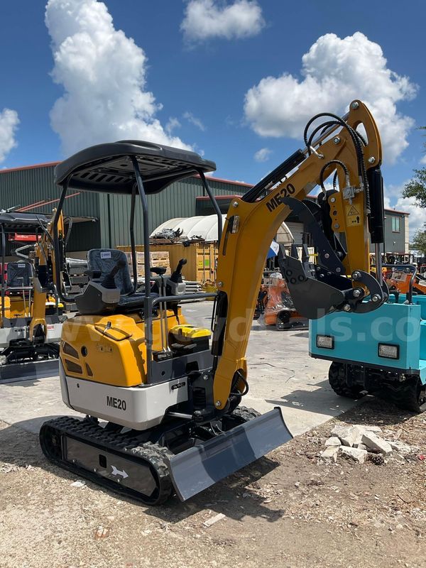 New 2026 Mini Excavator Model Me20; Diesel Powered Yanmar Engine