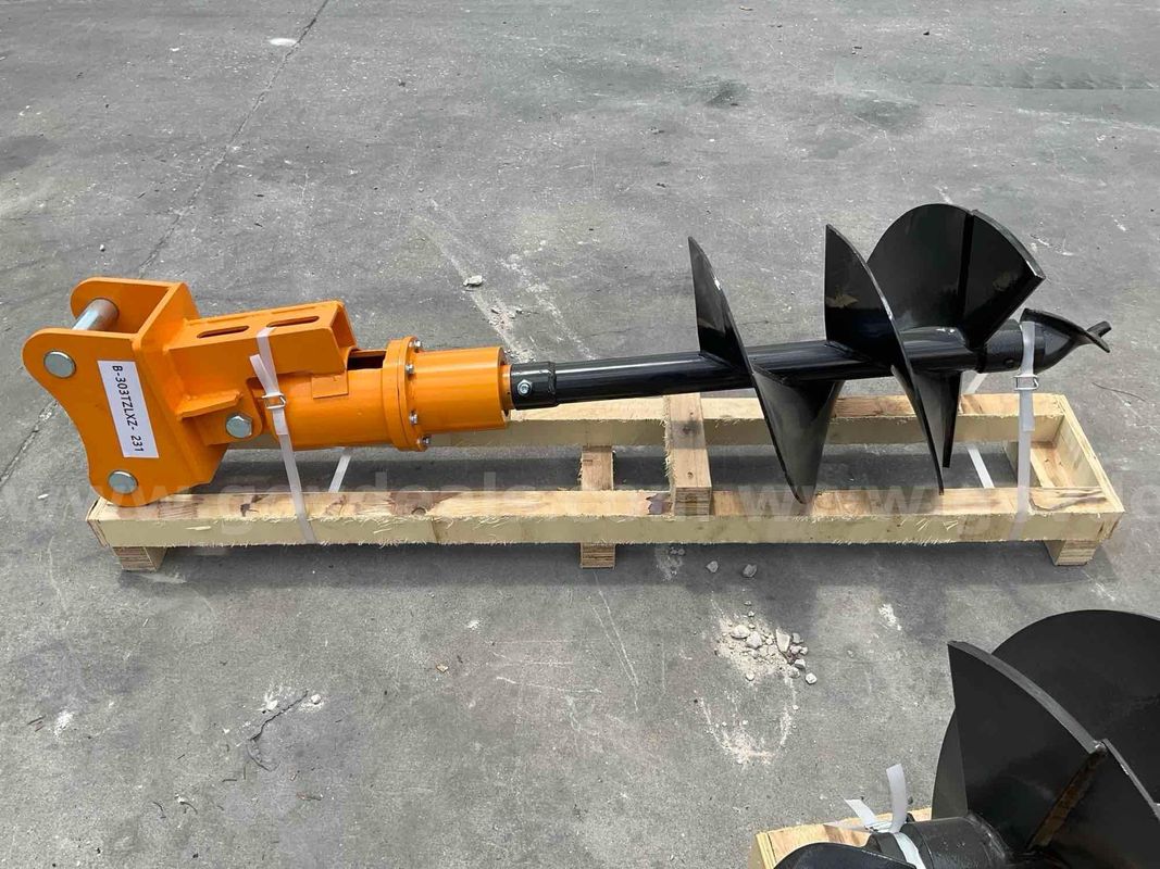Unused Cat 305 Excavator Auger With Bracket Reducer
