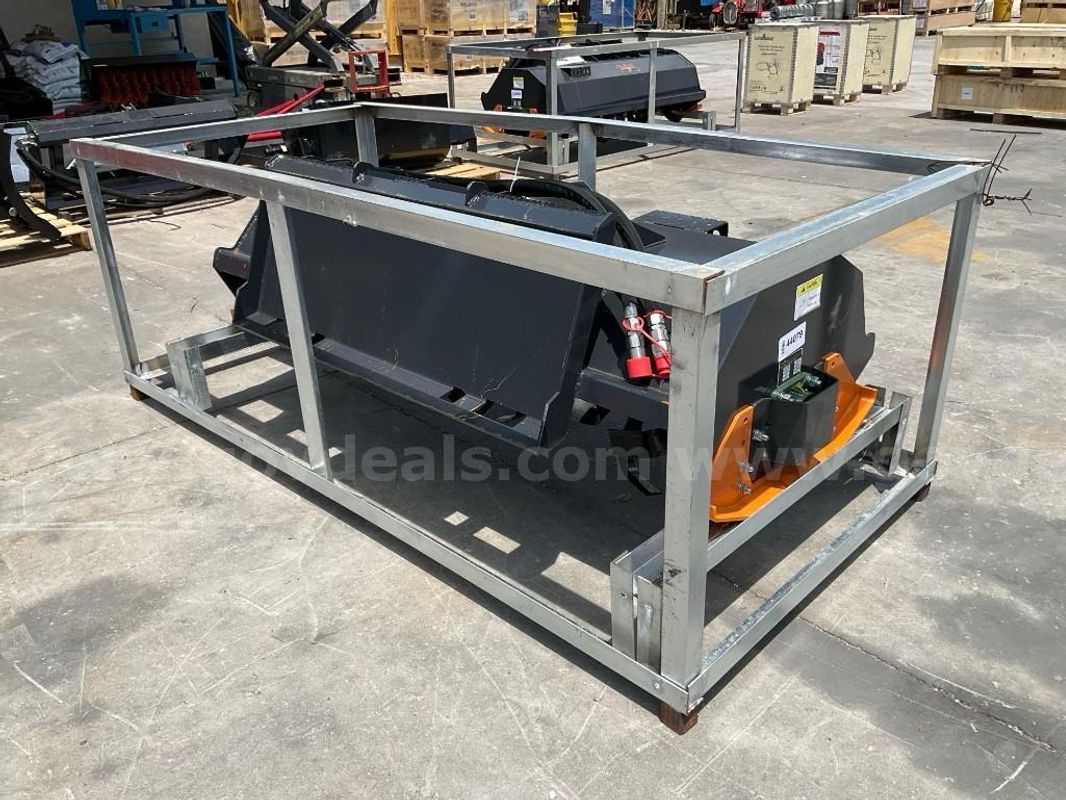 New 2026 Rotary Tiller Model Srt-12-66w; Attachment For Skid Steer