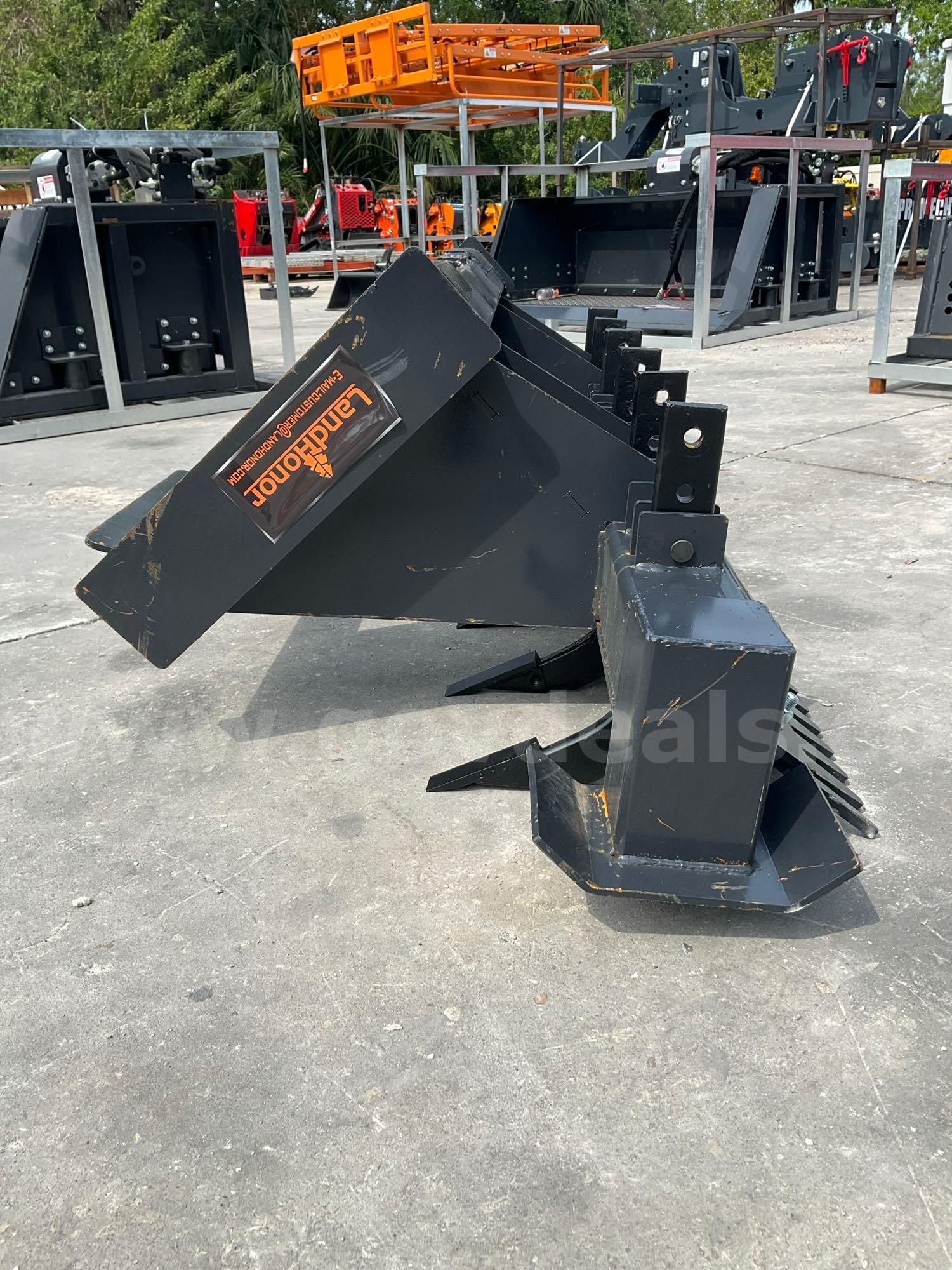 New Depth Adjustable Ripper Model Rip-12-60w Attachment For Skid Steer