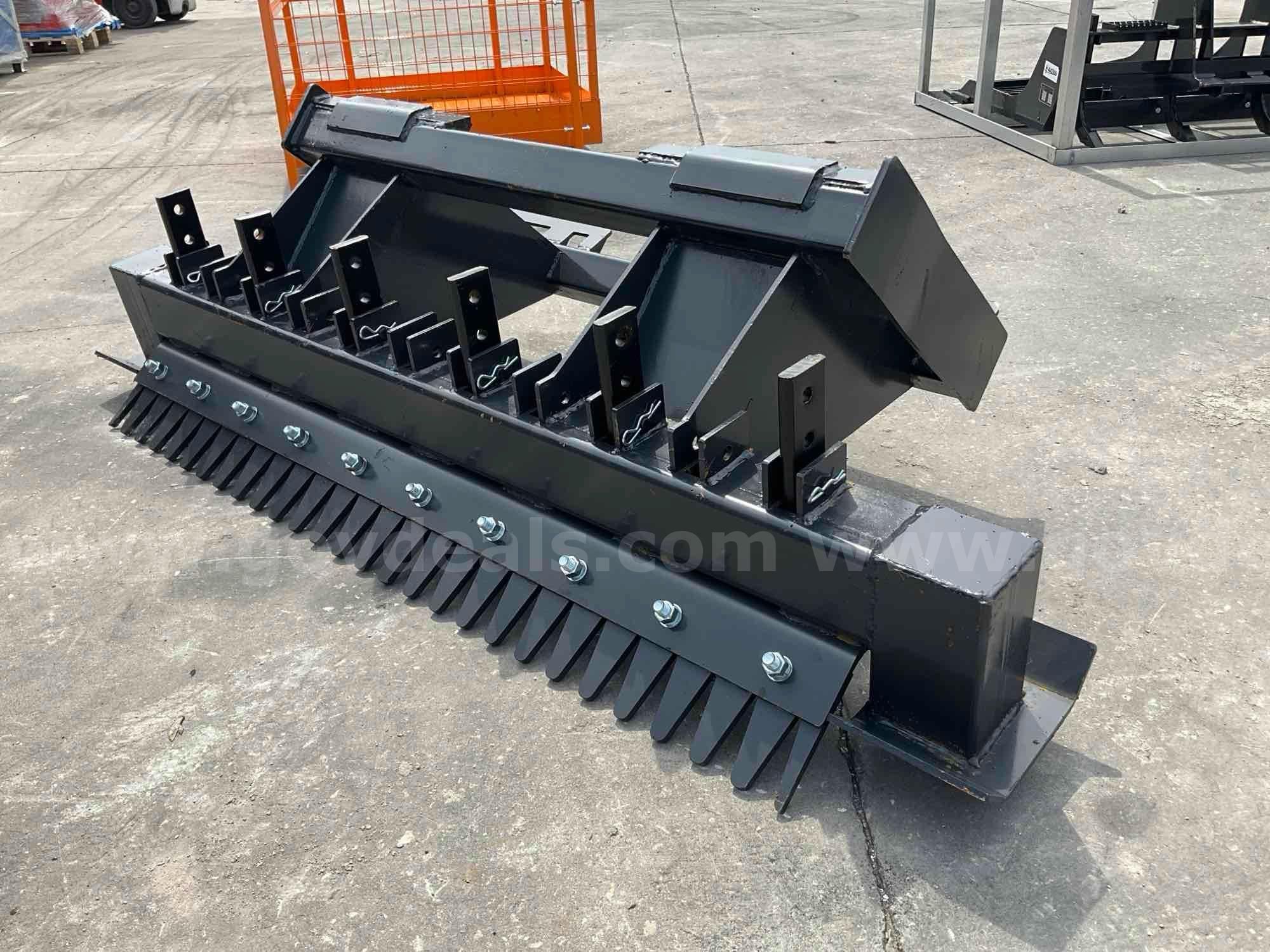 New Depth Adjustable Ripper Model Rip-12-60w Attachment For Skid Steer